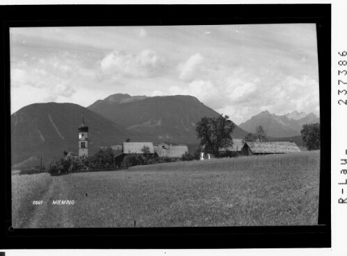 Mieming : [St.Georgen bei Obermieming gegen Simmering und Heiterwand]