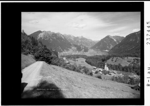 Bürserberg mit Bludenz und Klostertal
