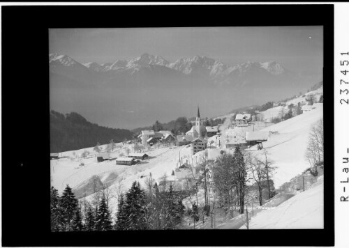 Blons / Walsertal : [Blons im Grossen Walsertal gfegen den Rhaetikon mit Galinakopf und Gurtisspitze]