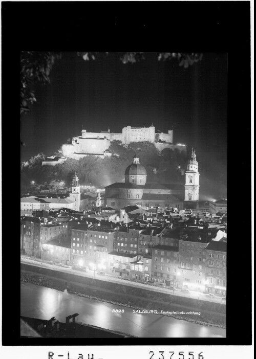 Salzburg - Festspielbeleuchtung