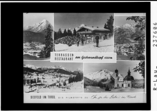 Terrassenrestaurant am Gschwandtkof 1550 m