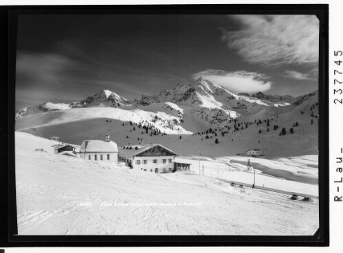 Hotel Schloss / Kühtai gegen Gaiskogel 2820 m und Pockkogel : [Hotel Jagdschloss]