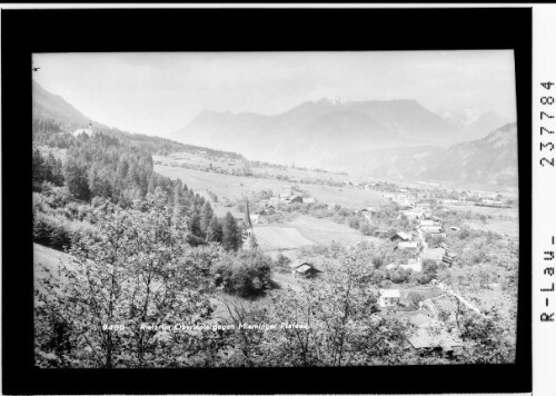 Rietz im Oberinntal gegen Mieminger Plateau