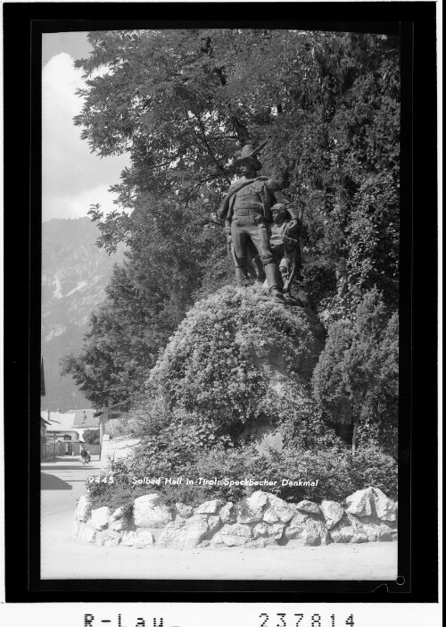 Solbad Hall in Tirol / Speckbacher Denkmal