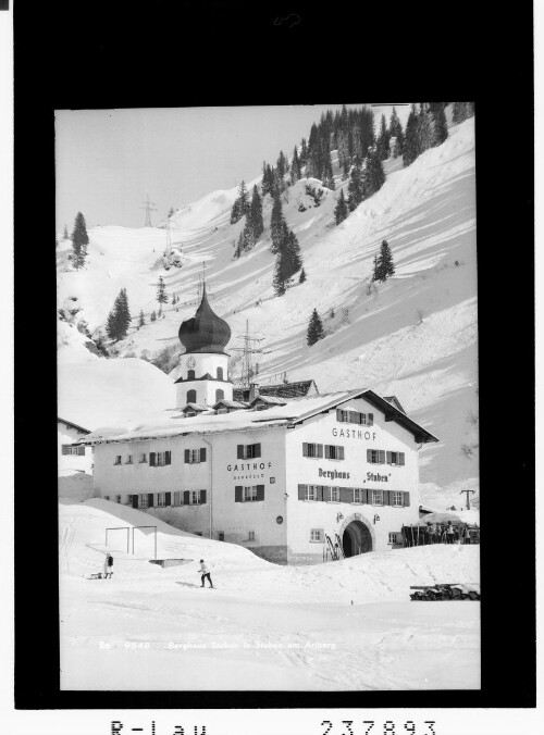 Berghaus Stuben in Stuben am Arlberg