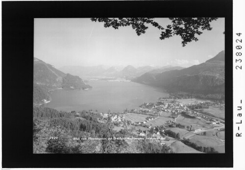 Blick vom Plombergstein auf St.Gilgen am Abersee