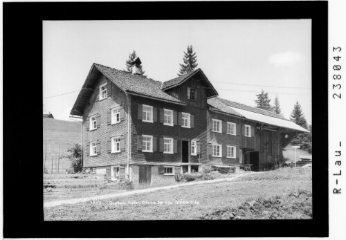 Gasthaus Felder / Ellmoos bei Egg 1000 m / Vorarlberg : [Gasthaus Felder im Fohren]
