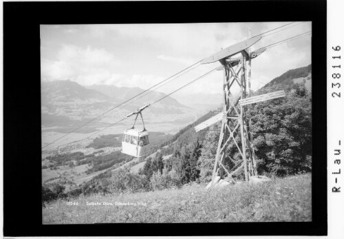 Seilbahn Düns - Dünserberg / Vorarlberg