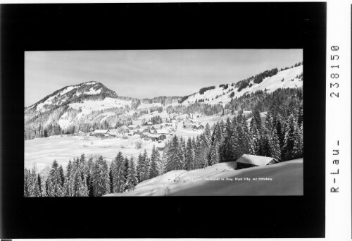 Sibratsgfäll im Bregenzer Wald mit Hinterberg : [Sibratsgfäll gegen Hinterberg und Hittisberg]