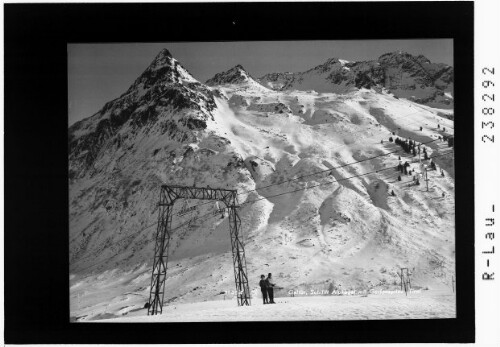 Galtür / Schilift Alpkogel mit Gorfenspitze / Tirol