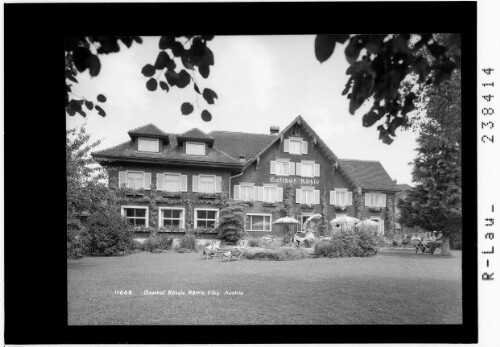 Gasthof Rössle / Röthis / Vorarlberg / Austria