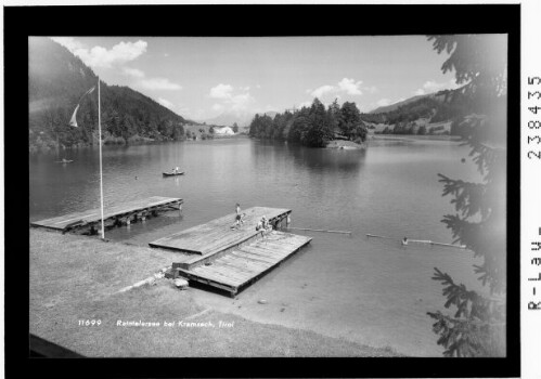 Raintalersee bei Kramsach / Tirol : [Reintalersee mit Blick zum Wilden Kaiser]
