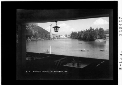 Raintalersee mit Blick auf den Wilden Kaiser / Tirol : [Reintalersee bei Kramsach]
