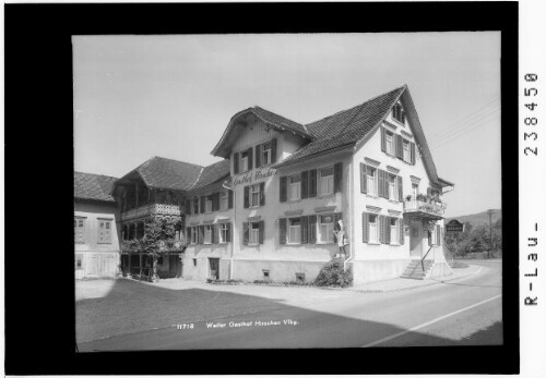 Weiler / Gasthof Hirschen / Vorarlberg