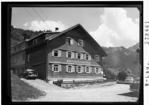 Schnepfau / Berghaus Kanisfluh / Bregenzerwald