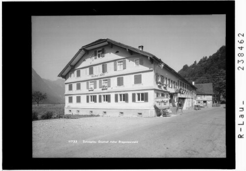 Schnepfau / Gasthof Adler / Bregenzerwald
