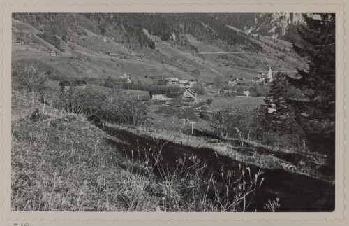 Blick nach Brand zu Baubeginn