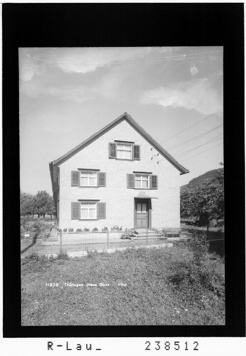 Thüringen / Haus Gunz / Vorarlberg