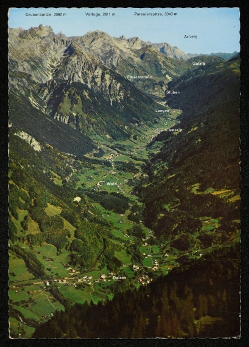 Dalaas : Wald ... : [Blick ins Klostertal, Vorarlberg - Austria ...]