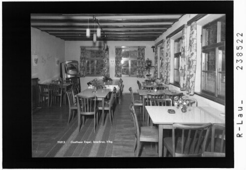 Gasthaus Engel / Dalaas / Vorarlberg : [Gastraum im Gasthaus Engel bei Innerbraz]