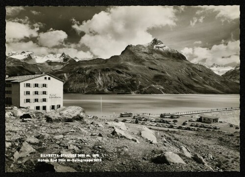 [Gaschurn] Silvretta-Stausee 2030 m : Hohes Rad 2934 m-Buingruppe 3312