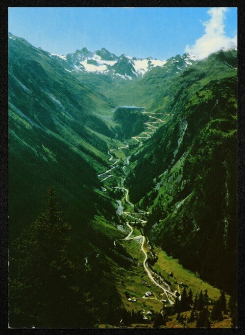 [Gaschurn] : [Silvretta-Hochalpenstraße zur Bieler Höhe, 2021 m, Montafon, Vorarlberg ...]