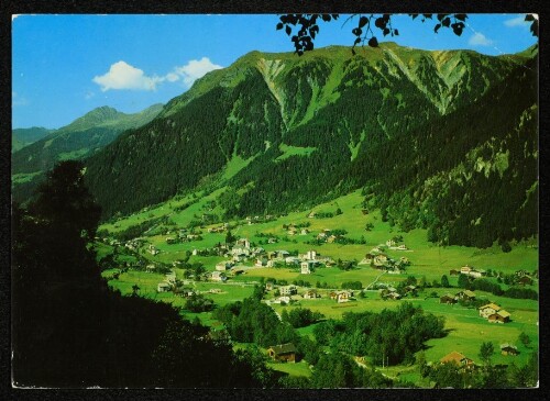 [Gaschurn] : [Gaschurn im Montafon mit Zapfkopf, 2487 m ...]