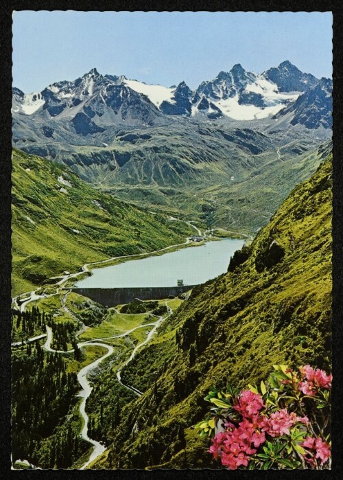 [Gaschurn] : [Silvretta, Vermunt-Stausee mit Litzner-Seehorngruppe, 3121 m Vorarlberg, Austria ...]