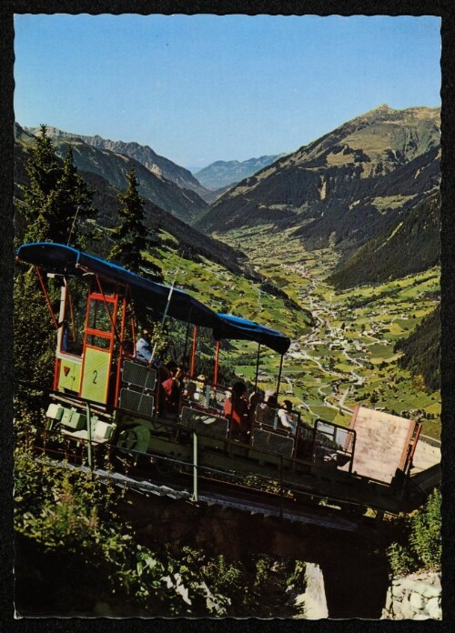 [Gaschurn Partenen] : [Vermuntbahn Partenen, 1027 m, Tromenier, 1732 m, gegen Inneres Montafon mit Zamangspitze Vorarlberg - Austria ...]