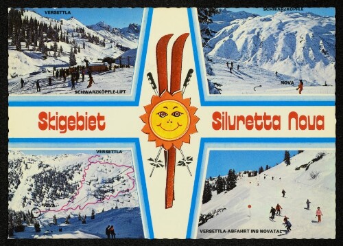 [Gaschurn] Skigebiet Silvretta Nova : Versettla ... : [Skizentrum Silvretta-Nova, Gaschurn - St. Gallenkirch, Montafon - Austria ...]