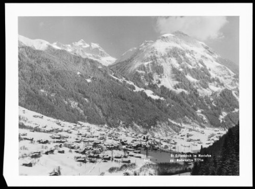 St. Gallenkirch im Montafon gg. Maderspitze 2771 m