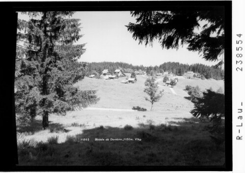 Bödele ob Dornbirn 1150 m / Vorarlberg