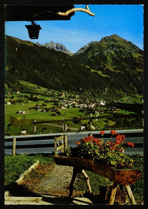 [St. Gallenkirch] : [St. Gallenkirch im Montafon mit Madererspitze, 2771 m ...]