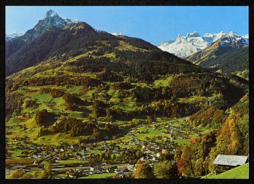 [Tschagguns] : [Tschagguns im Montafon gegen Mittagspitze und 3 Türme Vorarlberg - Austria ...]