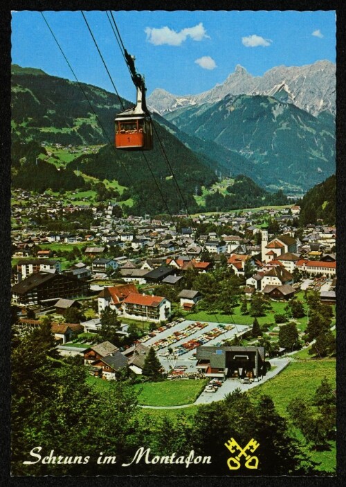 Schruns im Montafon : [Kurort Schruns i. Montafon gegen Zimba, 2645 m Vorarlberg - Austria ...]