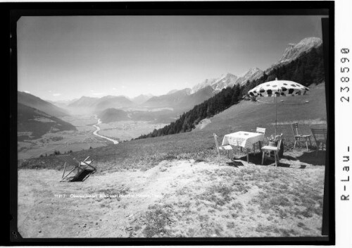 Oberes Inntal / Blick vom Menthof / Mösern / Tirol