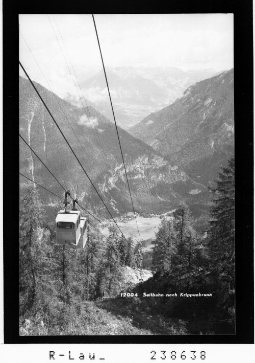 Seilbahn nach Krippenbrunn