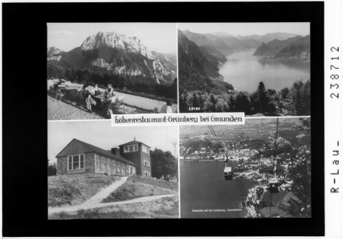 Höhenrestaurant-Grünberg bei Gmunden : [Hotel Grünberg]