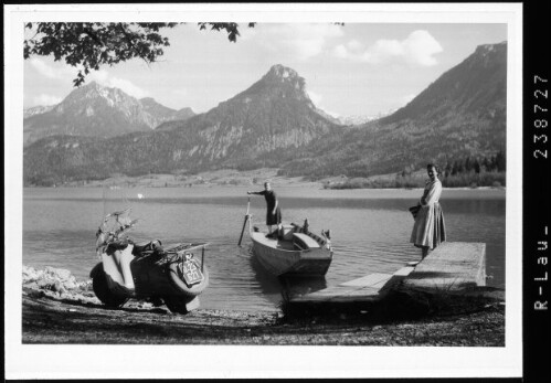 Wolfgangsee / Motiv an der Überfuhr