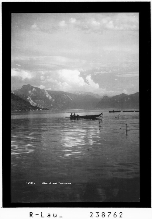 Abend am Traunsee