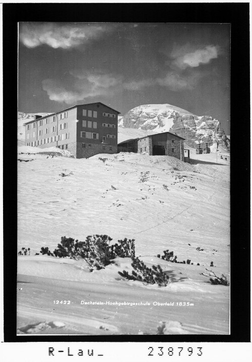 Dachstein - Hochgebirgsschule Oberfeld 1835 m