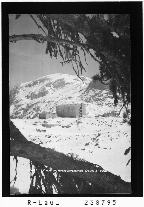 Dachstein / Hochgebirgsschule Oberfeld 1835 m