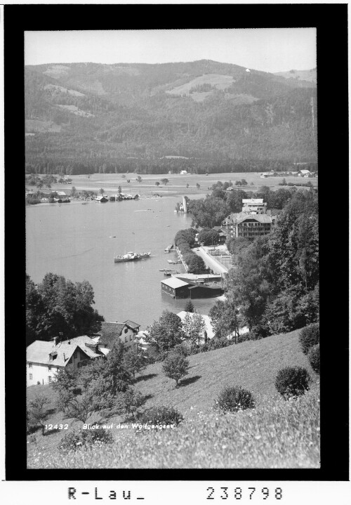 Blick auf den Wolfgangsee