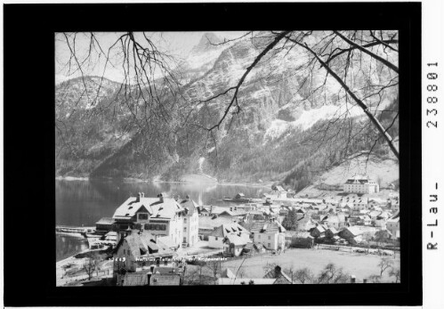 Hallstatt / Teilansicht mit Krippenstein : [Lahn bei Hallstatt]