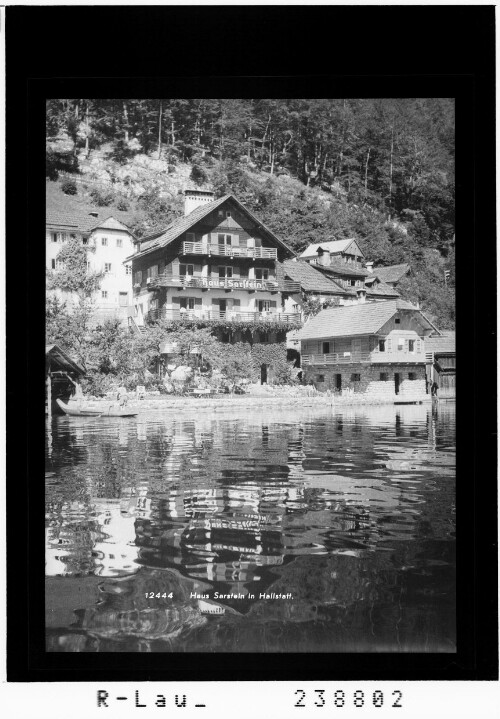 Haus Sarstein in Hallstatt