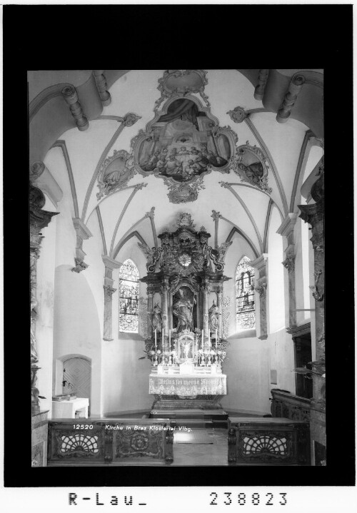 Kirche in Braz / Klostertal / Vorarlberg : [Pfarrkirche in Innerbraz]