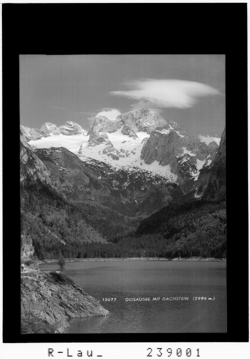 Gosausee mit Dachstein 2996 m