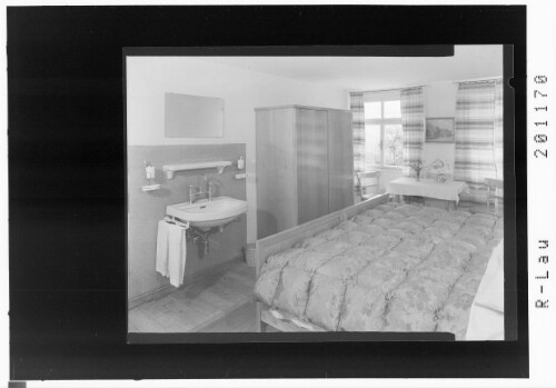 [Fremdenzimmer im Gasthof Sonne in Thüringerberg]