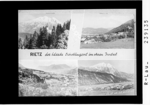 Rietz der ideale Erholungsort im oberen Inntal