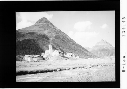 Sommerfrische Galtür mit Gorfen und Ballunspitze / Tirol